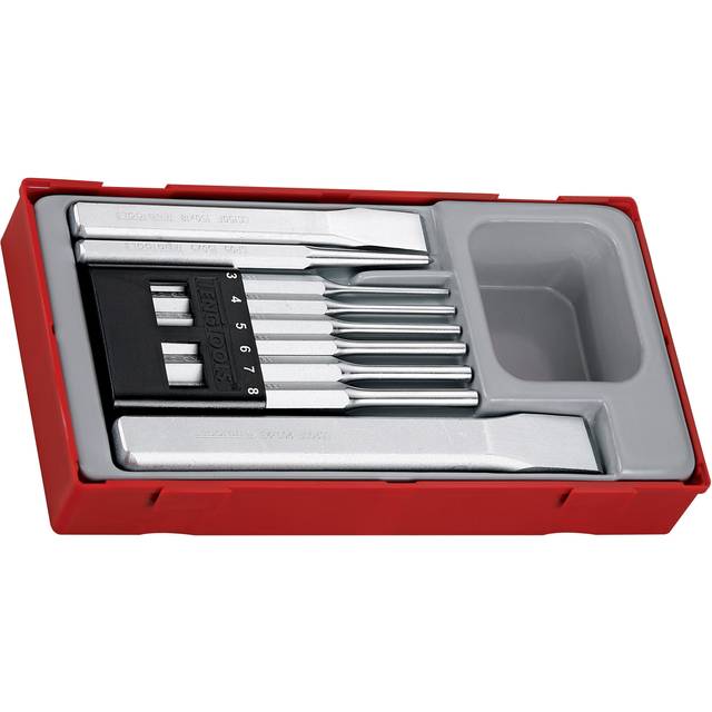 TENGTOOLS Teng TTPC09 TTPC09 Punch & Chisel Set, 9 Piece TENTTPC09