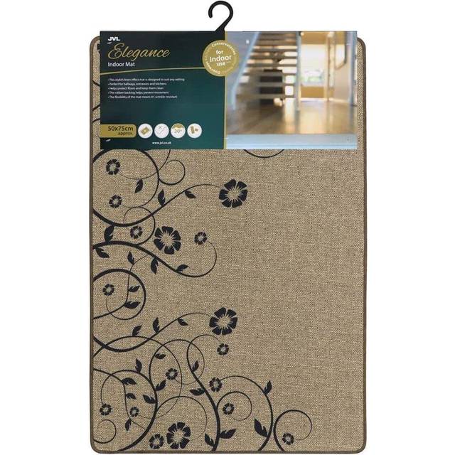 50 x 75 cm Indoor Door Mat - Brown (50cm W X 75cm L)