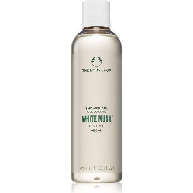 The Body Shop White Musk Shower gel refreshes cleanses and leaves your skin feeling silky soft and scented with the delicate fresh floral White Musk f