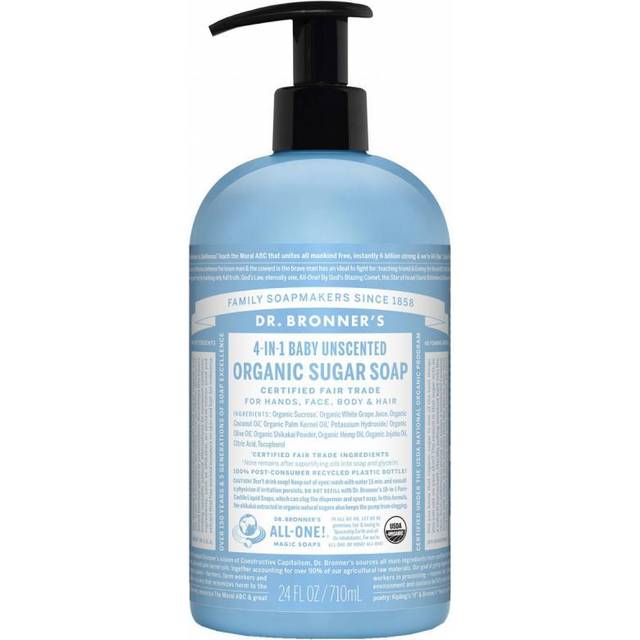 Dr. Bronner’s Organic Sugar Soap Baby-Mild 710 ml
