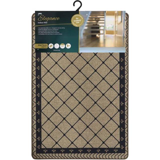 50 x 75 cm Indoor Door Mat - Brown (50cm W X 75cm L)