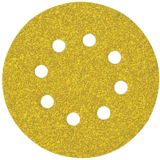 Sandpapper för trä DeWalt DT3103-QZ; K80; 125 mm; 10 st.