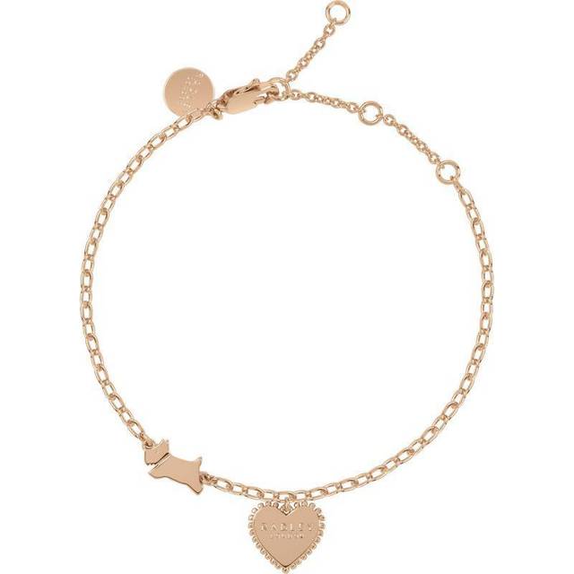Radley Rose Gold Tone Heart Bracelet