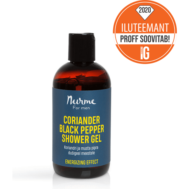 Nurme Coriander Black Pepper Shower Gel for men 250ml