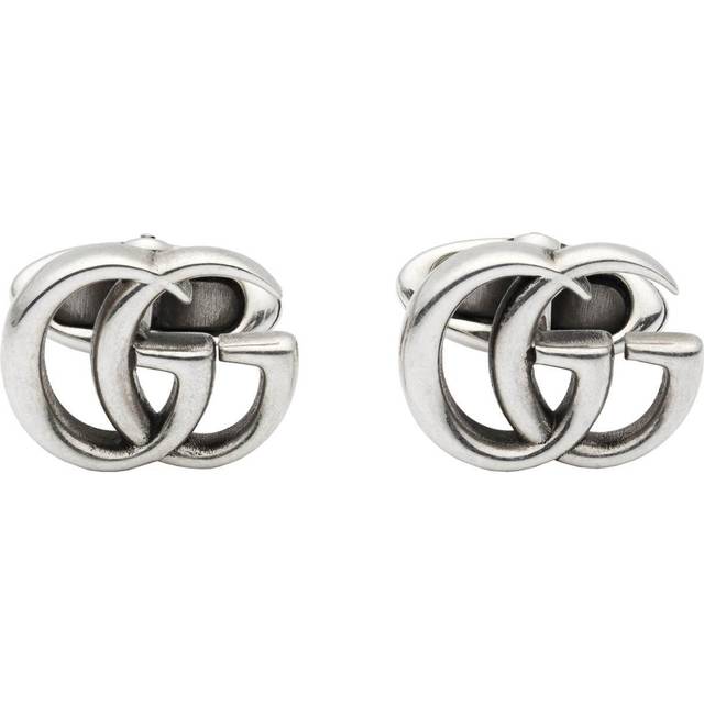 Gucci GG Marmont Men's Silver Cufflinks