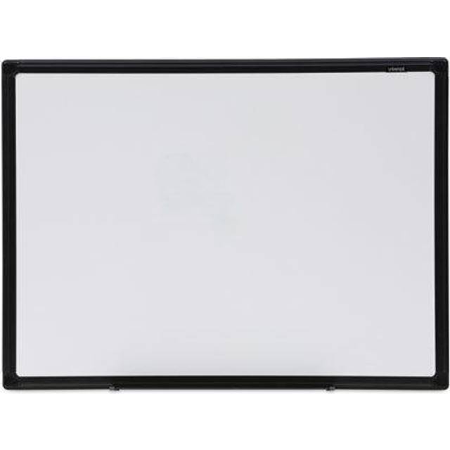 Universal 43630 Dry Erase Board  Melamine  24 x 18  Black Frame
