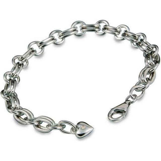 Hot Diamonds Statement Silver Charm Bracelet DL071