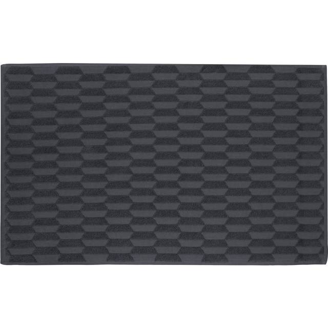 Mette Ditmer Geo bathroom mat 50x80 cm Anthracite