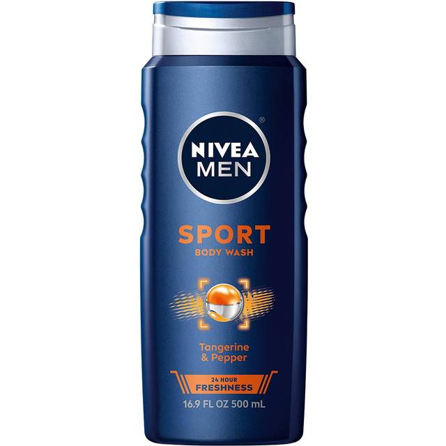 Nivea for Men Sport 3-in-1 Body Wash, 16.9 Fluid Ounce( )