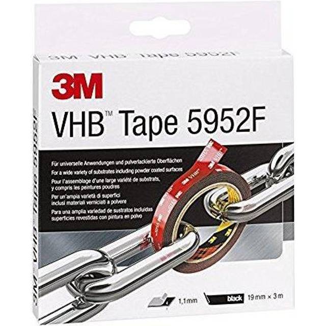 3M VHB™ 5952F 5952F/193 Dubbelsidiga tejp VHB™ 5952F Svart (L x B) 3 m x 19 mm 1 st