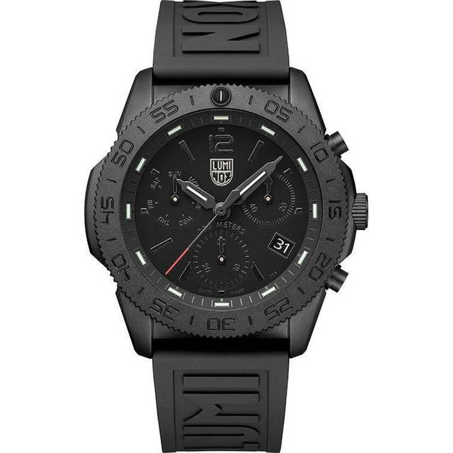 Luminox Pacific Diver Chronograph Blackout Black Dial Men's Watch XS.3141.BO