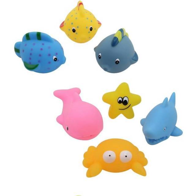 Rätt Start Badleksaker Koralldjur & Fiskar 7-pack