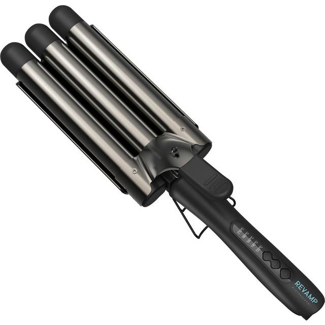 Revamp Progloss New Love Burgundy Platinum Beach Waver Gift Set, One Colour, Women