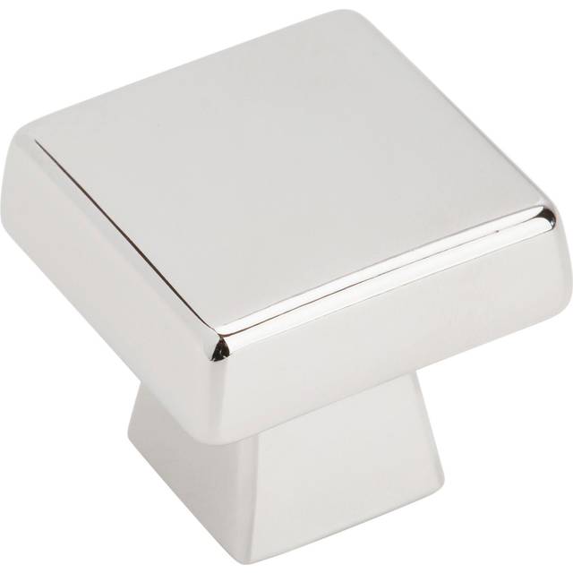 Amerock | Cabinet Knob | Polished Chrome | 1-3/16 inch (30 mm) Length | Blackrock | 1 Pack | Drawer Knob | Cabinet Hardware