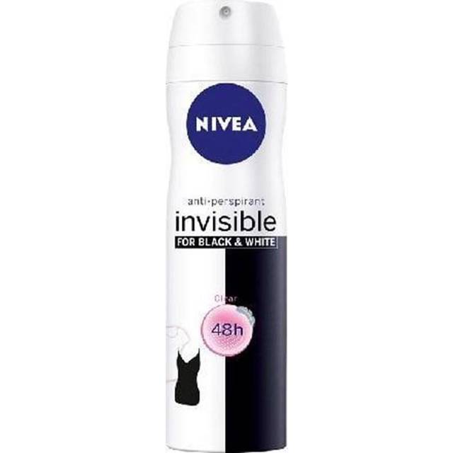 Nivea Womens Deodorant Clear Spray Invisible For Black & White 150 Ml
