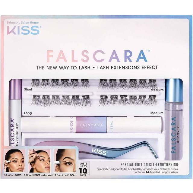 Kiss Falscara Special Edition Kit Lengthening 24 Asst Lashes