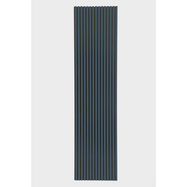 Acupanel Linoleum 2400x600 Smokey Blue 4179  Sort MDF - Sort Filt - Akustikpanel
