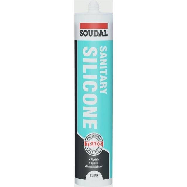 Soudal Sanitary Silicone - White 290ml