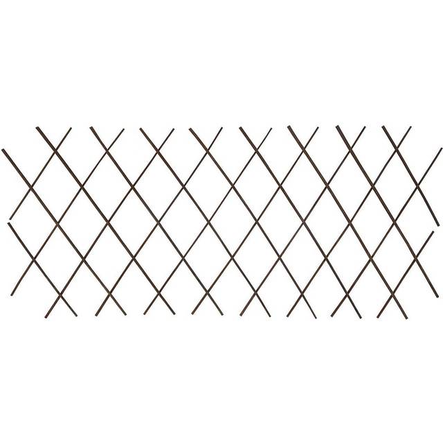 vidaXL Willow Trellis Fences 5 pcs 180x60 cm - Brown