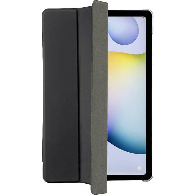 Hama Fold Clear Bookcase Samsung Galaxy Tab S6 Lite svart, transparent surfplatteväska, modellspecifik