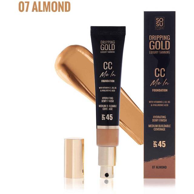 SOSU by SJ Dripping Gold CC Me In Foundation SPF 45 05 Golden