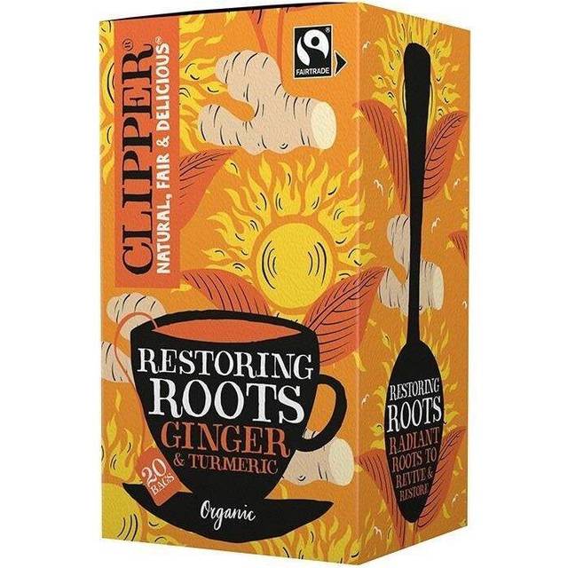 Clipper Organic Fairtrade Restoring Roots 20s (Pack of 4)