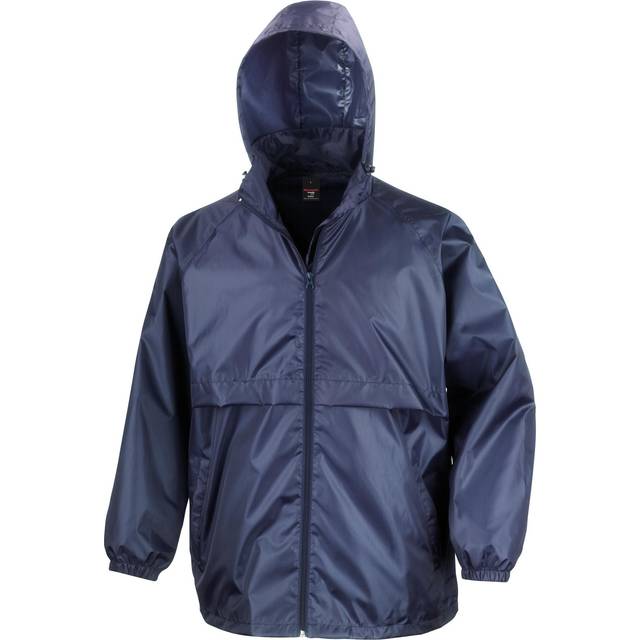 (L, Black) Result Mens Core Lightweight Waterproof Shield Windproof Jacket