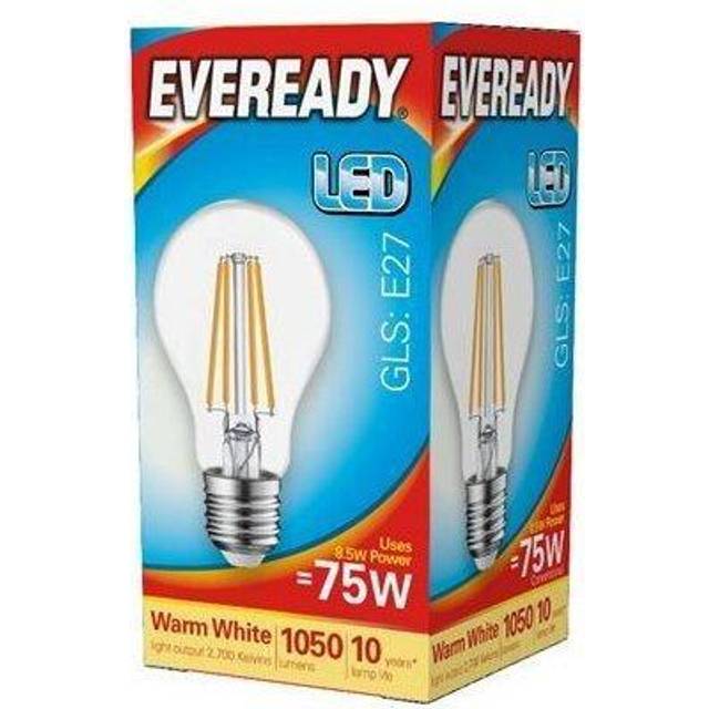 Eveready LED Filament GLS E27 1050LM ES 8.5W 27000K