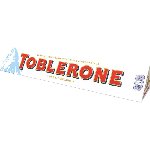 Toblerone White Chocolate Bar 360G