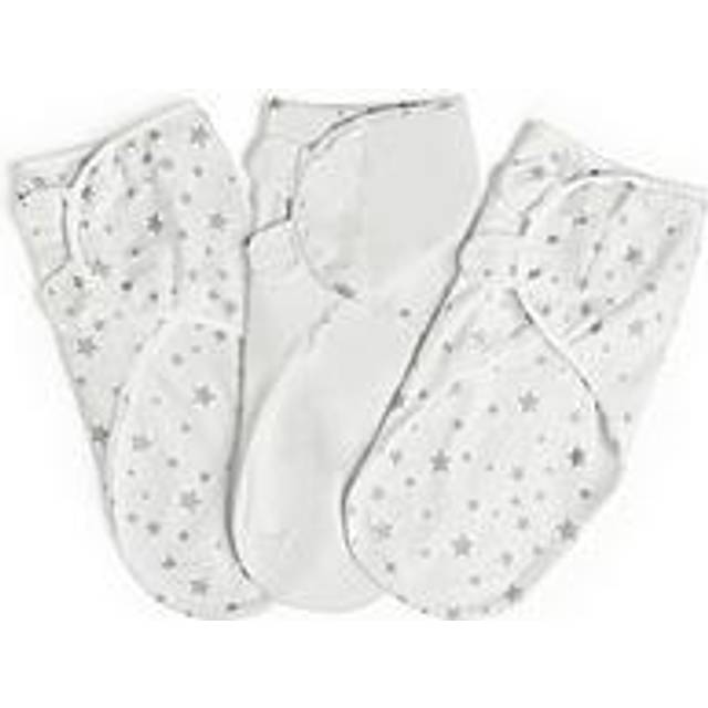 Silentnight Safe Nights Swaddle Blanket - Grey Star