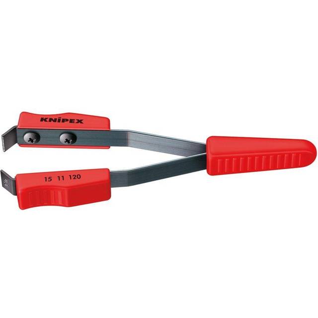 Lackabziehpinzette Gesamt-L.120mm, Abisolierwerte 0,6 mm² KNIPEX