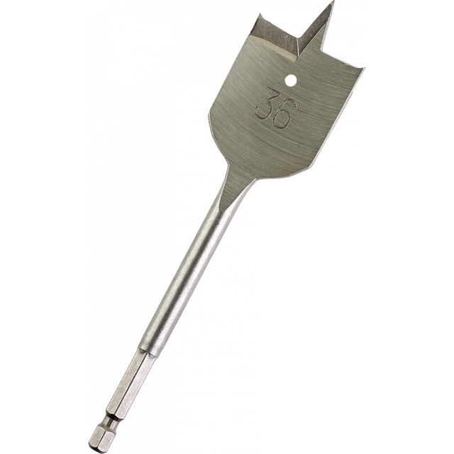 Milwaukee Hex Shank Flat Drill Bit 36mm 160mm Pack of 1