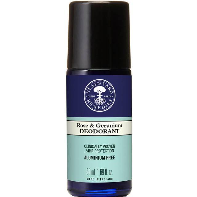 Rose and Geranium Roll On Deodorant 50ml