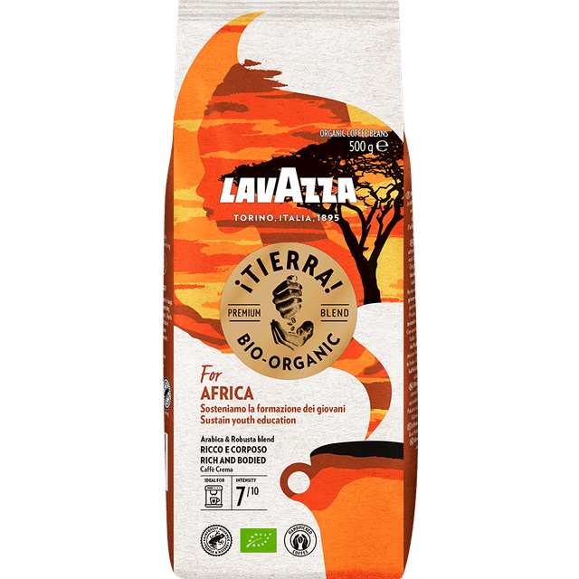 Lavazza Tierra for Africa Bio Organic Hela Bönor 500g