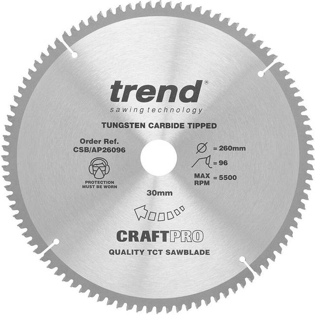 Craft saw blade alu&pla 300 x 96T x 30 - Trend