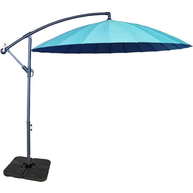 Royalcraft 3m Shangahi Cantilever Parasol - Blue, Blue
