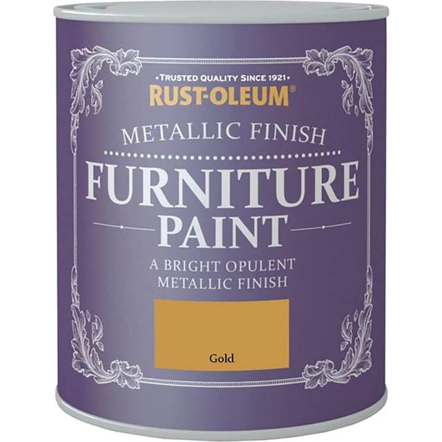 Rust-Oleum Gold Metallic Furniture Paint 125ml