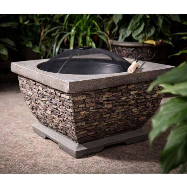 Callow Premium Wood Burner Fire Pit, Multi