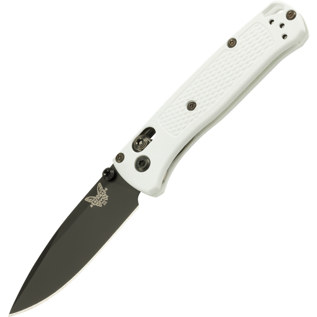 Benchmade Mini Bugout 533 Drop-Point Blade Knife in White