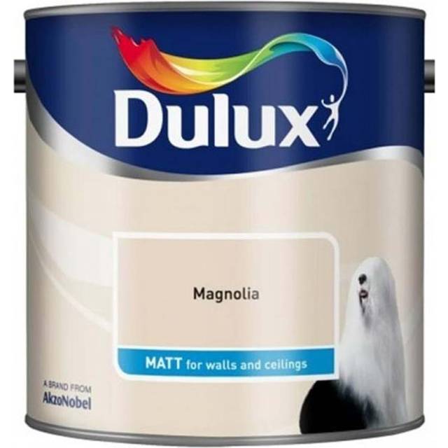 Dulux Matt Emulsion Paint, 2.5L, Magnolia