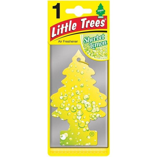 Little Trees Sherbet Lemon Car Air Freshener - Yellow