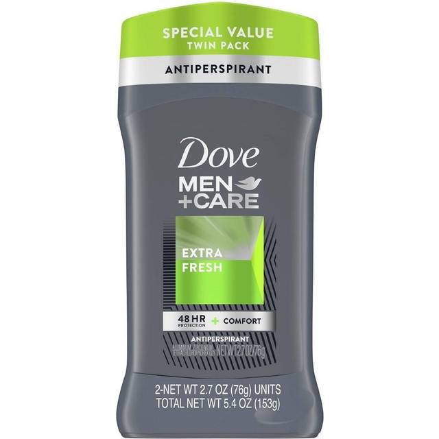 Dove män + vård antiperspirant och deodorant, extra fräsch 75 ml, tvåpack