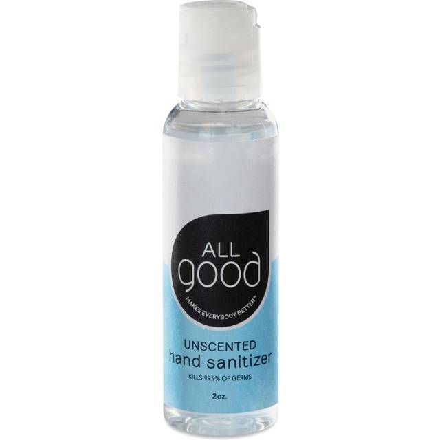 All Good Unscented Hand Sanitizer Gel 2 fl oz