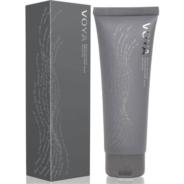 VOYA Men's Range Energising Body Wash - Clove & Lime (200ml)