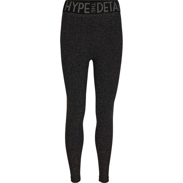 Hype The Detail Glitter leggings, svart, Storlek: M/L, Kvinnor