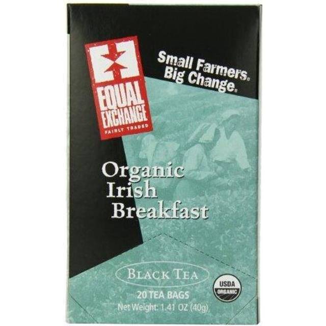 Equal Exchange Organic Irish Breakfast Black Tea 20 Tea Bags