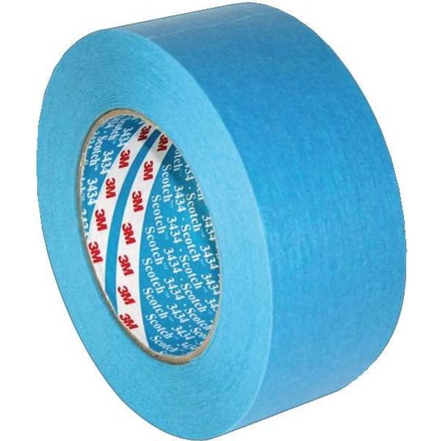 3M High Performance Masking Tape 3434, Blue, 48 mm x 50 m, 07899