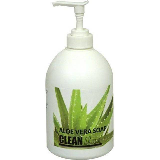 Novadan Håndsæbe Cleanline Aloe Vera luxus cremesæbe 0,5l m/pumpe 500ml