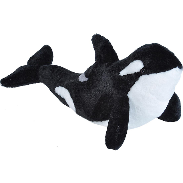 Orca Plush, Cuddlekins Cuddly Soft Toys, Kids Gifts, 30 cm