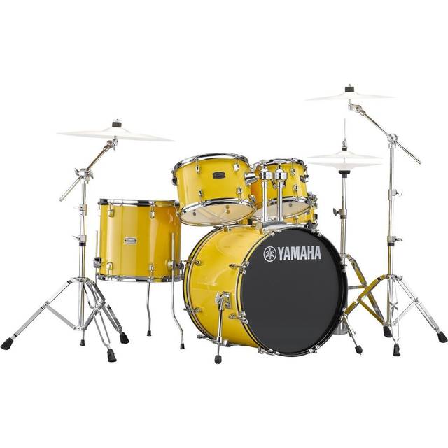 Yamaha Rydeen 20" Drum Kit w/ Hardware Black Glitter